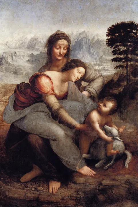 Anna selbdritt / Leonardo da Vinci