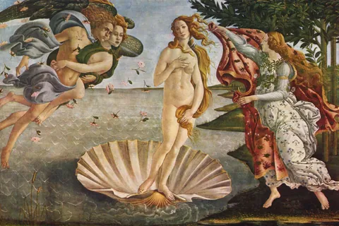 Die Geburt der Venus / Sandro Botticelli