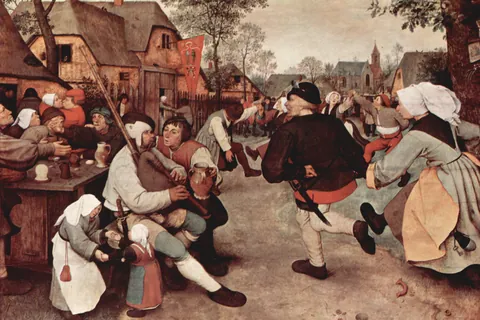 Der Bauerntanz / Pieter Bruegel der Ältere
