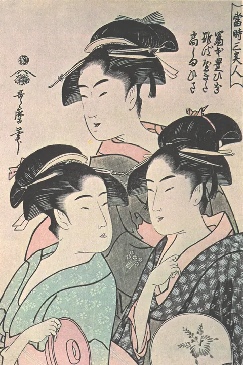 寛政三美人 / 喜多川歌麿