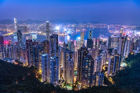 香港の夜景