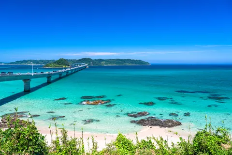 Puente de Tsunoshima, Yamaguchi