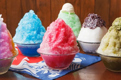 Glace pilée japonaise (kakigōri)