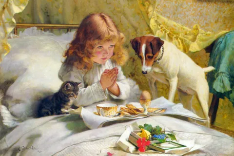 世界の名画 絵画の中の少女たち