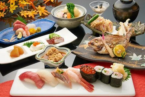 寿司と懐石料理