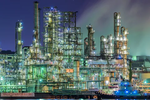 煌びやかな夜景