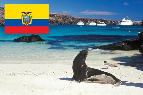 Republik Ecuador Galápagos-Inseln
