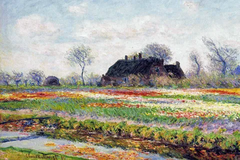 Tulpenfelder bei Sassenheim / Claude Monet