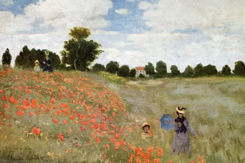 Mohnfeld / Claude Monet