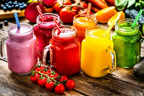 Batido de frutas y verduras