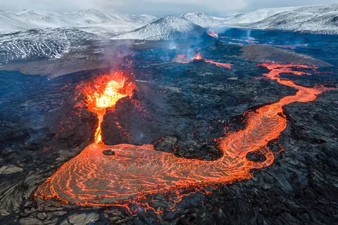ファグラダルスフィヤルの溶岩
