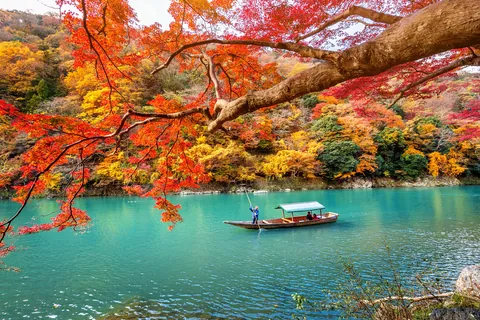 紅葉の嵐山