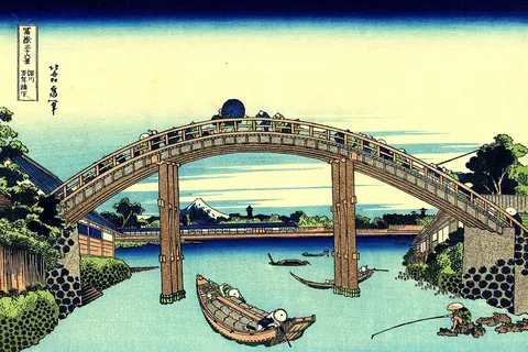 深川万年桥下