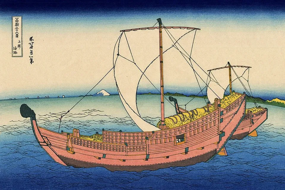 世界の名画  葛飾北斎 富嶽三十六景 第三集