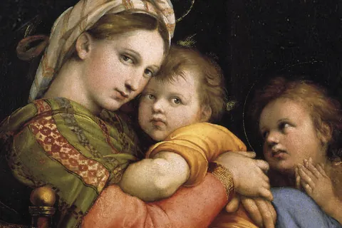 Madona da Cadeira / Rafael