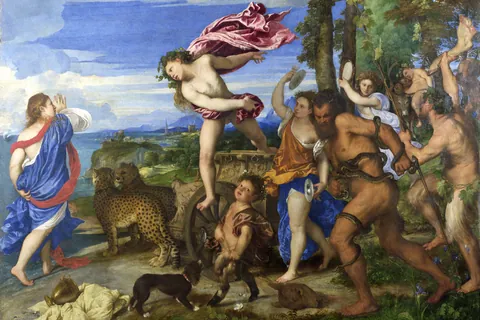 Baco e Ariadne / Ticiano