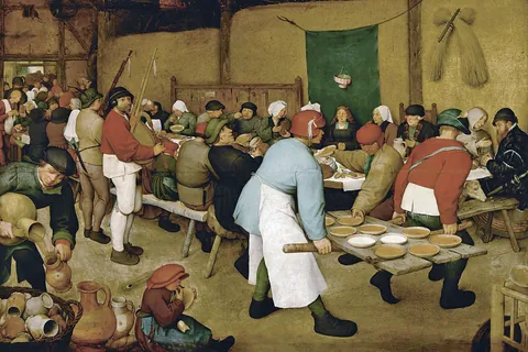 O Casamento Camponês / Pieter Bruegel, o Velho