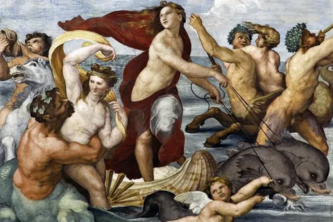 O Triunfo de Galateia / Rafael