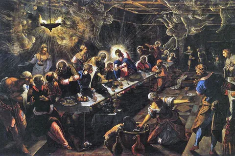 A Última Ceia / Jacopo Tintoretto