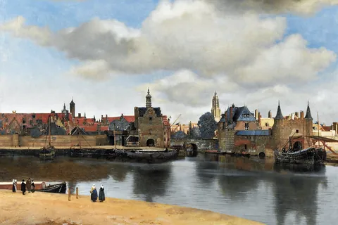 Vista de Delft / Johannes Vermeer