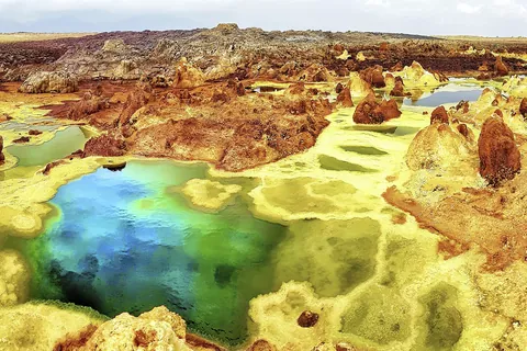 Volcán Dallol, Etiopía