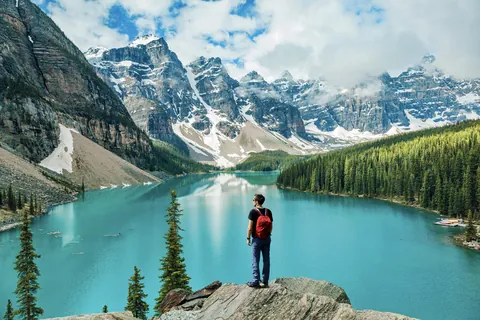 Lago Moraine, Canadá