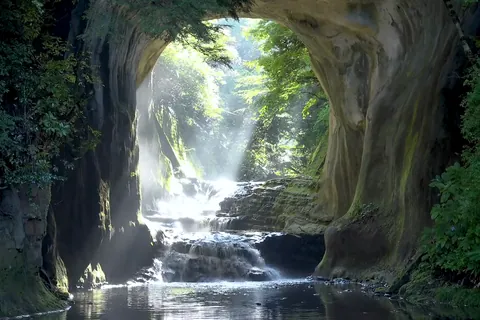 濃溝の滝 / 千葉県