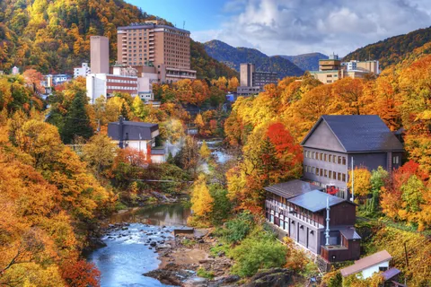 北海道 定山渓温泉 / 日本