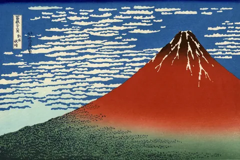 富嶽三十六景 凱風快晴