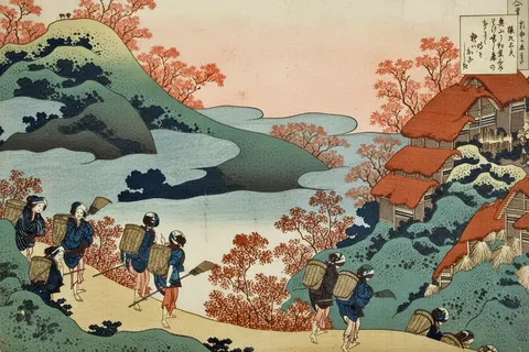 百人一首 姥がゑとき・猿丸大夫