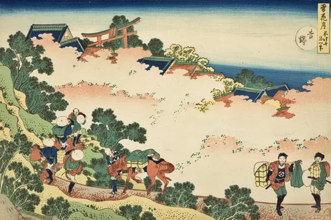 雪月花 吉野の花