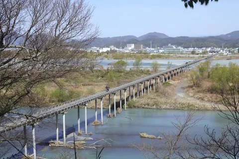 蓬莱橋 / 静岡県